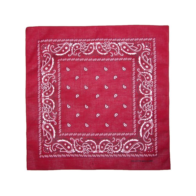 CTM® Bandana Classique en Coton à Motif Cachemire - Fonction et Style Polyvalents