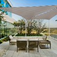 thumbnail image 2 of Yescom 2 Pack 20 Ft 97% UV Block Triangle Sun Shade Sail Canopy Outdoor Patio Awning, 2 of 11