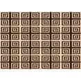 thumbnail image 1 of Ahgly Company Tapis d'Intérieur Rectangulaire Transitionnel Rouge Nuit Lavable à la Machine, 8 Pieds x 12 Pieds, 1 of 7