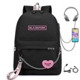 thumbnail image 1 of Blackpink Backpack Usb Rechargeable Backpack Student School Bag- Ssxjv, 1 of 1