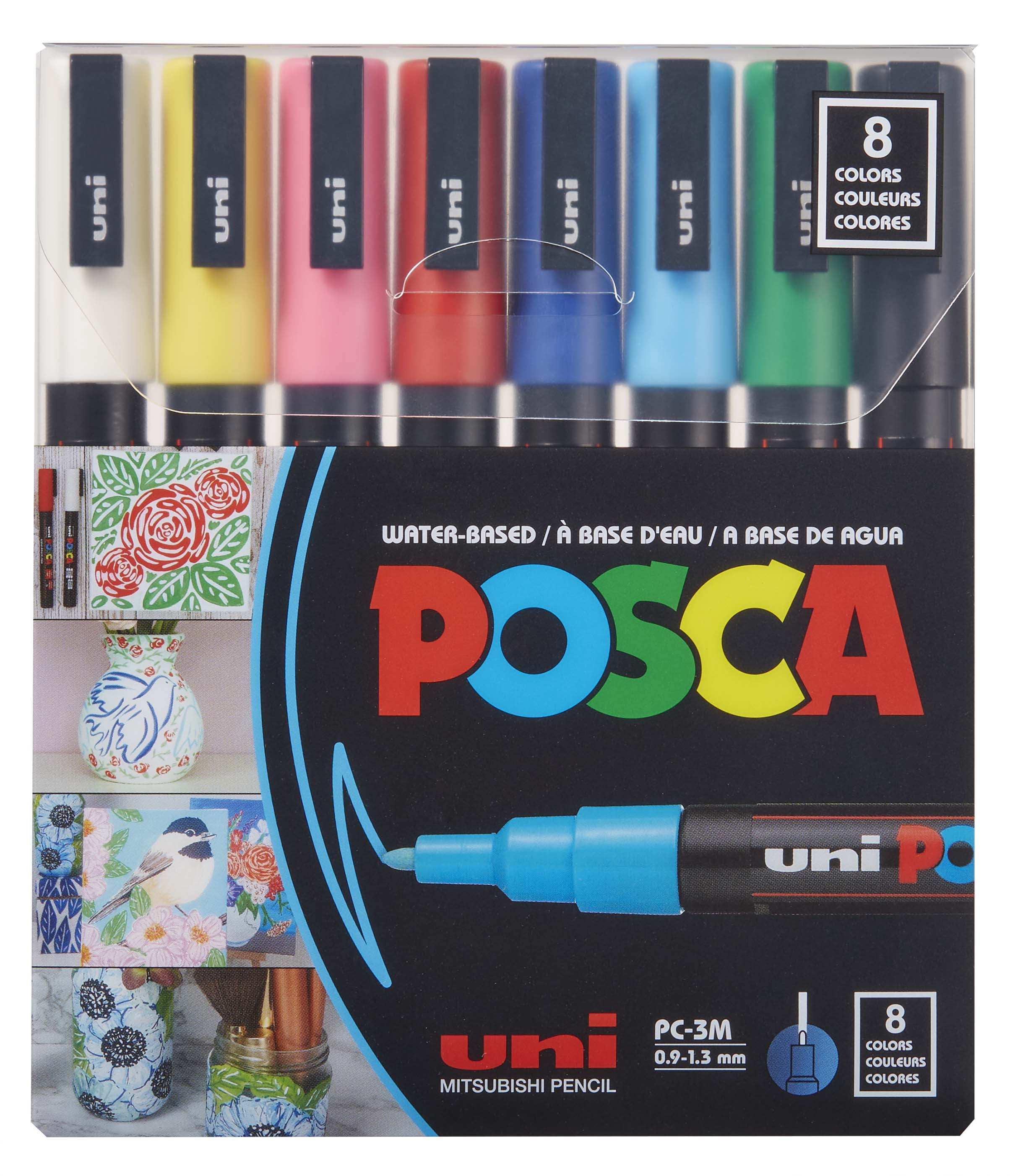Posca 8Pk Fine