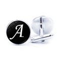 thumbnail image 1 of LYMAYTER Letter Cufflinks 1 Pair Men's Cufflinks - Letter Pattern, Electroplated, 1 of 7