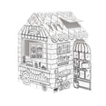 thumbnail image 1 of Bankers Box At Play Treats 'N Eats Playhouse, 1 of 6