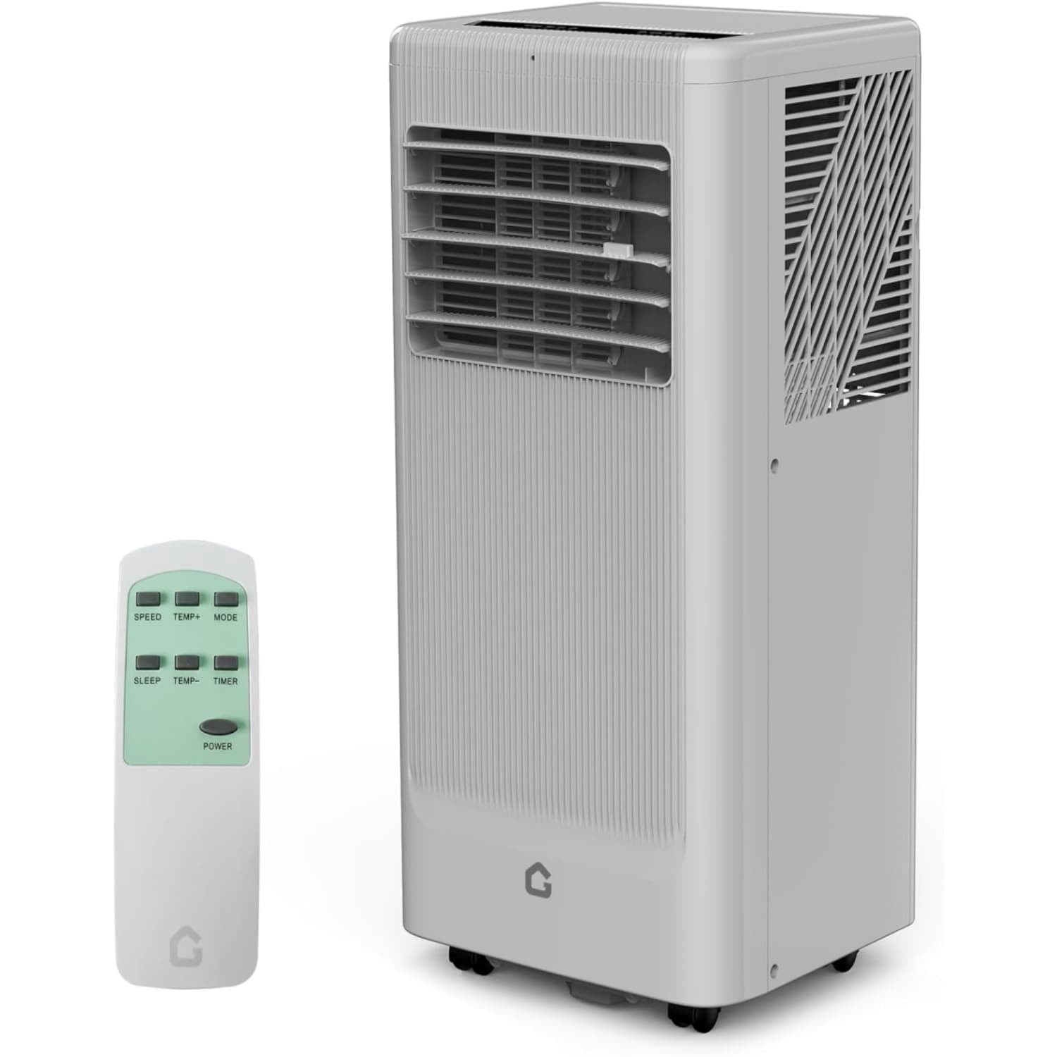 Ourlova 8000 BTU Portable Air Conditioner 3 in 1 Cooling Fan Dehumidifier for Rooms up to 350 sq ft Quiet Air Conditioner with Remote and Window Kit