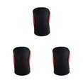 thumbnail image 4 of Ruiboury 1/2/3/5 Non-skid Knee Sleeves Weightlifting Lightweight And Fashionable Support Model A black red M 3PCS, 4 of 6