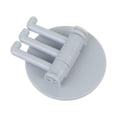 thumbnail image 1 of Vaidha 2KG Adhesive Hook Rotatable Strong Bearing Stick Hook Bathroom Wall Rack Tools, 1 of 3
