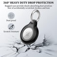 thumbnail image 3 of 2 Pcs Porte-Clés Compatible avec Support pour Air Tag, Housse de Protection pour Air Tag Imperméable et Antichoc, 3 of 5