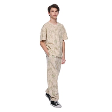 T-shirt délavé à manches courtes avec encolure ras du cou Jackson pour garçons