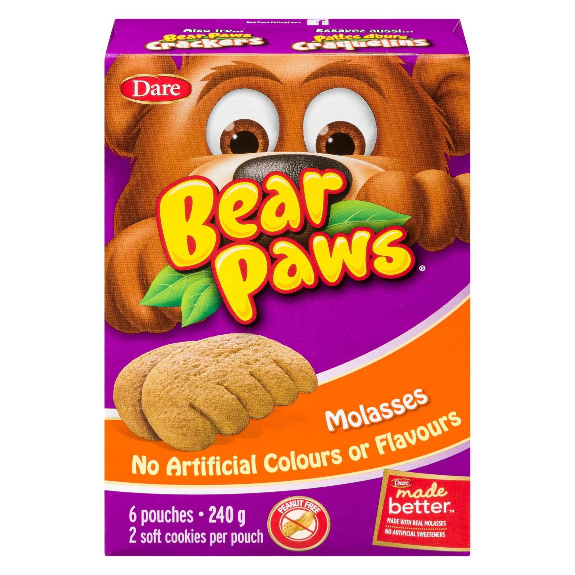 Bear Paws Molasses Cookies, Dare