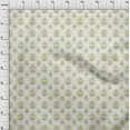 thumbnail image 4 of oneOone Cotton Cambric Yellow Fabric Block Craft Projects Decor Fabric Printed By The Yard 56 Inch Wide-WL, 4 of 5