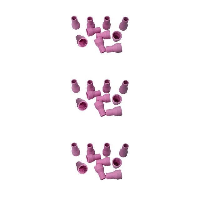 Decodeary Corps de Virole pour Souder Torche Consommables Performance Fiable Rose 9x30 3Set
