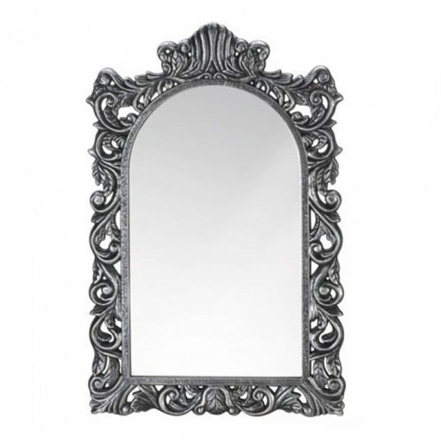 Accent Plus 10018870 Grand Miroir Mural Argenté