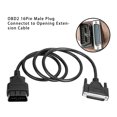 thumbnail image 2 of Portable ODBII Adapter Cable Male to Female Converter Diagnostic Diagnostic Tool Tool Conversion Connector Automotive Accessories, 2 of 7