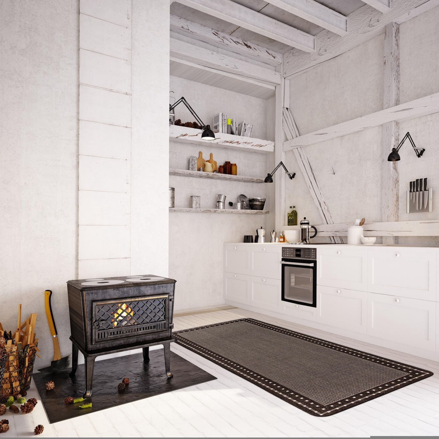 ECARPET Kitchen, Hallway, Laundry Room, Entrance, Kids Room, Bathroom Mat & Utility Rug