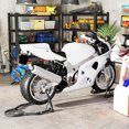 thumbnail image 2 of HOMCOM Ensemble de Béquille pour Moto, Béquille de Levage de Paddock pour Roues avant et Arrière de 850 Lb, 2 of 10