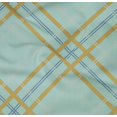 thumbnail image 4 of oneOone Organic Cotton Poplin Twill Fabric Tartan Check Printed Fabric 1 Yard 42 Inch Wide, 4 of 4