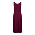thumbnail image 3 of Gspmoly Robe pour Femmes, Mode Femmes Été Camis Sans Manches Col en V Taille Resserrée Fente Robe Formelle Robes de Vacances pour Femmes jusqu'à 60 % de Rabais, 3 of 7