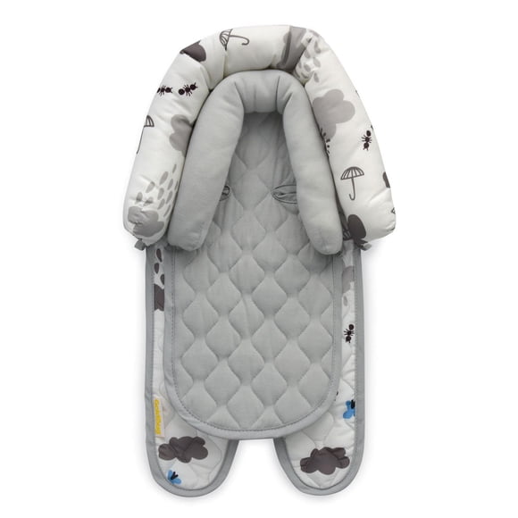 Siège d’auto pour bébé Goldbug Duo appui-tête, insert universel pour nouveau-nés et nourrissons, nuages unisexes