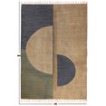 thumbnail image 4 of Casavani Eco-Friendly Handmade Cotton Area Rug, Brown 4x7 Ft, 4 of 6
