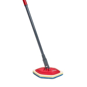 Vileda Bath Magic Mop - Bathroom and Tub Mop, Telescopic Handle