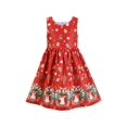 thumbnail image 1 of Robe Fille Noël Renne Rouge Gingerbread Man Grelot 4 Ans, 1 of 6