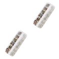 thumbnail image 2 of Shengyu 1 Bag Glass Crystal Eye-catching Easy to Paste Nail Rhinestones DIY Handcraft Different Styles Sweet Gift for Mobile Phone Type 1 White and Mixed Colo 2PCS, 2 of 6
