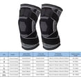 thumbnail image 2 of Sangle de Compression Élastique Respirante pour Genou, Ajustable, Paquet pour 2 Pcs, 2 of 6