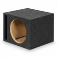 thumbnail image 1 of QPower 10 Inch Heavy-Duty Single Vented Vehicle Subwoofer Enclosure, 1 of 8