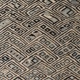 thumbnail image 1 of Ahgly Company Tapis d'Intérieur Lavables en Machine, Carrés Abstraits, Noir, 5' Carré, 1 of 7