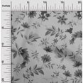 thumbnail image 2 of oneOone Silk Tabby Light Gray Fabric Tropical Craft Projects Decor Fabric Printed By The Yard 42 Inch Wide, 2 of 4