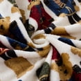 thumbnail image 3 of Holiday Time Plush Throw Blanket Nutcracker, 50 in x 60 in, 3 of 9