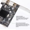 thumbnail image 3 of Carte d'Extension PCIe vers PS/2, Carte d'Extension Clavier Inducteur Souris Fermée 2 Ports PS/2 pour PC, 3 of 7