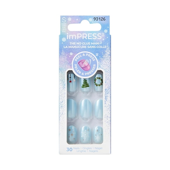 imPRESS Holiday Press-On Nails - Short Length - Coffin Shape