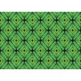 thumbnail image 1 of Ahgly Company Machine Washable Indoor Rectangle Transitional Green Area Rugs, 4' x 6', 1 of 7