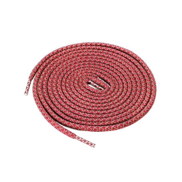 INSPIRE CHIC 2 Paires Lacets Ronds Élastiques Réfléchissants Unisexes pour Espadrilles Rouges 160 cm/63 Pouces