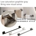 thumbnail image 2 of Towel Wall Mounted Railing Stainless Steel Bathroom Bracket Single Double Prof, 2 of 8