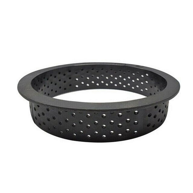 Tart Mold Ring Shape Decorating Perforated Shape French Slicing Mousse Circle Mould Portable Baking Accessories Decoration Bakeware