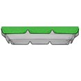 thumbnail image 4 of UV-resistant Swing Cover Replacement Canopy Cover For Garden Yard Waterproof And UV-resistant For 3-seater Swing, 4 of 7