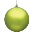 thumbnail image 1 of Vickerman N596073M 2.4 in. Lime Matte Christmas Ornament Ball - 60 per Box, 1 of 1