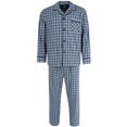 thumbnail image 1 of Hanes  Broadcloth Long Sleeve Pajama Set (Men's), 1 of 3
