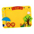 thumbnail image 4 of Rongfmy DIY Picture Frame Craft Frames Set Photo Frame for Bedroom Shelf Arts Crafts I Love You Yellow, 4 of 9