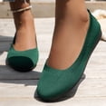 thumbnail image 3 of Dakaela Ballerines Chaussures Plates Femmes Habillées Bout Rond à Enfiler Ballerine Marche Mocassins à Petit Talon Compensé, 3 of 8