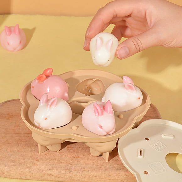 Amzcrzy Kitchen Supplies, Baking Molds, Kitchen Gadgets, Kitchen Utensils Set, Chocolate Mould Pudding Jelly Cheesecake Mould Kitchen Small Tool Rabbit Mold