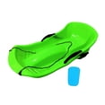 thumbnail image 4 of Lipstore Snow Sled Classic Wear Resistant with Pull Rope Thickened with Brakes Sledge Green, 4 of 8