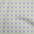 thumbnail image 1 of oneOone Silk Tabby Violet Fabric Floral Craft Projects Decor Fabric Printed By The Yard 42 Inch Wide, 1 of 4