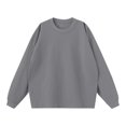 thumbnail image 1 of Birdeem Shirts for Men Mens Solid Color Winter Loose Long Sleeved T-Shirt, 1 of 1