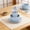 Blue, variant on Todaioua Wheat Straw Dinnerware Set Dishes Plates Bowls Cups Cutlery Portable Eco Friendly BPA Free Biodegradable Kitchenware for Camping Travel Picnic Office Home Dorms Dishwasher Safe Gift Set