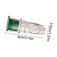 thumbnail image 3 of Manual Citrus Juicer Hand Press Squeezer for Lemons Oranges Limes, Green Yellow Plastic, Portable Compact Handheld Fruit Press, Dishwasher Safe, 3 of 6