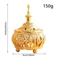 thumbnail image 2 of Desktop Ornament Unique Incense Burner Bowl Bakhoor Rashers Incense Holder Cauldron Kit Aromatic Home Decorative Piece, 2 of 5