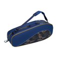 thumbnail image 2 of Almencla Tennis Racquet Case Outdoor Sports Multifunctional Zipper Closure Tennis Bag Deep Blue, 2 of 8